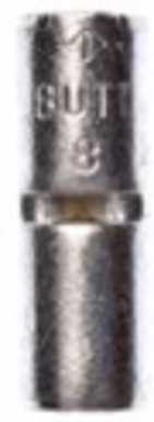 Scotchlok Butt Connector Non-Insulated, 0.81 Inch Length, 8 AWG, 10 per Bottle