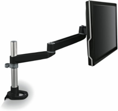3M™ Dual-Swivel Monitor Arm, MA140MB, Black