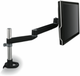 3M™ Dual-Swivel Monitor Arm, MA140MB, Black