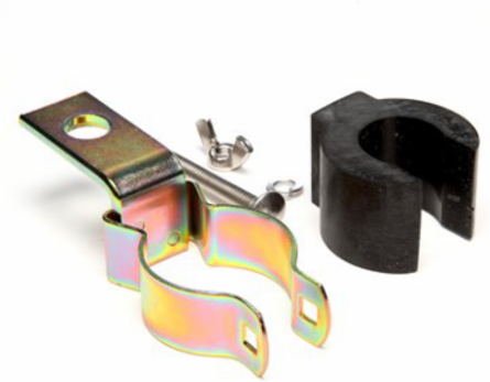 Cross-Arm Mounting Bracket, Galvanized Steel, 0.80-1.25 Inch Cable O.D., 10 per Case