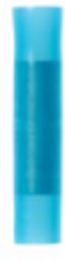 Seamless Nylon Insulated Butt Connector, 100 per Bottle, 1.02 Inch Length, 22-18 AWG