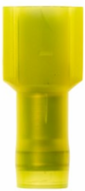 Scotchlok Male Disconnect, 50/bottle, 0.25 Inch Pad Width, 1.05 Inch Length