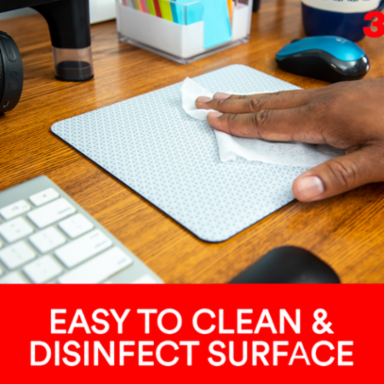 3M™ Precise™ Mouse Pad Enhances the Precision of Optical Mice , Repositionable Adhesive Back, 8.5" x 7", Bitmap, MP200PS