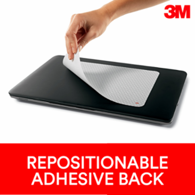 3M™ Precise™ Mouse Pad Enhances the Precision of Optical Mice , Repositionable Adhesive Back, 8.5" x 7", Bitmap, MP200PS