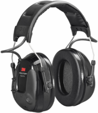 3M™ PELTOR™ ProTac III MT13H220A, Slim Headset, Black, Headband, 10 Each/Case