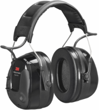 3M™ PELTOR™ ProTac III MT13H221A, Headset, Black, Headband, 10 Each/Case