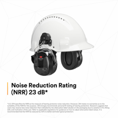 3M™ PELTOR™ ProTac III MT13H221P3E, Headset, Black, Helmet Attached, 10 Each/Case