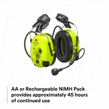 3M™ PELTOR™ WS™ ProTac XPI Headset Hard Hat Attached MT15H7P3EWS6, 10 ea/Case