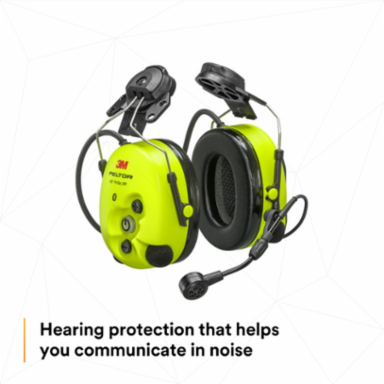 3M™ PELTOR™ WS™ ProTac XPI Headset Hard Hat Attached MT15H7P3EWS6, 10 ea/Case