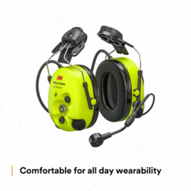 3M™ PELTOR™ WS™ ProTac XPI Headset Hard Hat Attached MT15H7P3EWS6, 10 ea/Case