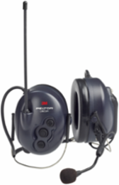 3M™ PELTOR™ LiteCom FRS Headset MT53H7B4602-NA, Neckband, 10 ea/Case