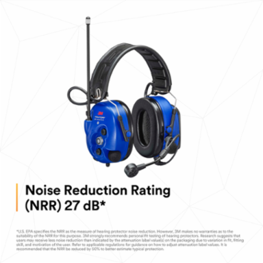 3M™ PELTOR™ WS™ LiteCom PRO III Headset - Headband - Intrinsically Safe - MT73H7F4D10NA-50