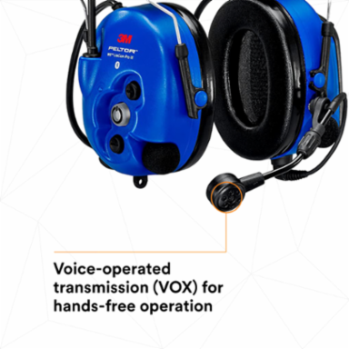 3M™ PELTOR™ WS™ LiteCom PRO III Headset - Hard Hat Attached - Intrinsically Safe - MT73H7P3E4D10NA-50