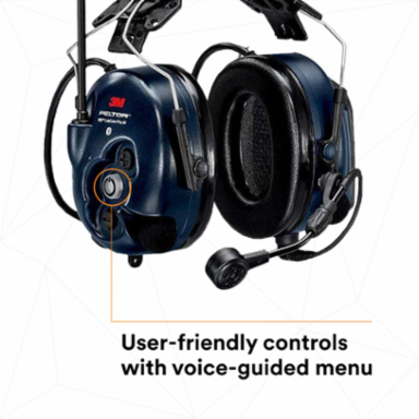 3M™ PELTOR™ WS™ LiteCom PRO III Headset - Hard Hat Attached - MT73H7P3E4D10-NA
