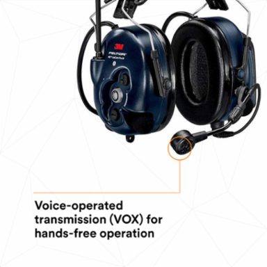 3M™ PELTOR™ WS™ LiteCom PRO III Headset - Hard Hat Attached - MT73H7P3E4D10-NA