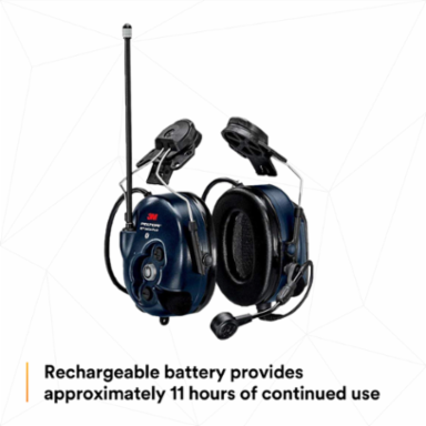 3M™ PELTOR™ WS™ LiteCom PRO III Headset - Hard Hat Attached - MT73H7P3E4D10-NA