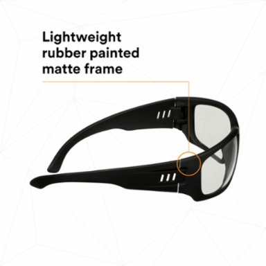 3M™ Maxim™ Elite 1000 Series, MXE1007SGAF-BLK, Black Frame, Scotchgard™ Anti-Fog Coating, I/O Gray AF-AS Lens, 20 ea/Case