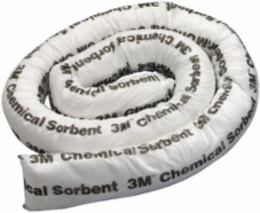 3M™ Chemical Sorbent Mini-Boom P-208, 76 mm x 2,400 mm, 6 ea/Case