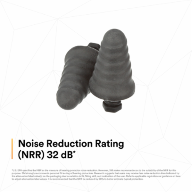 3M™ E-A-R™ Skull Screws™ Earplugs P1300, Uncorded, 480 Pair/Case