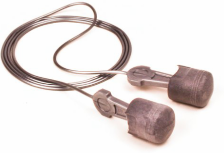 E-A-R Pistonz Corded Earplugs, 400 Pair/Case, Push-to-Fit, Noise Reduction Rating 29 dB