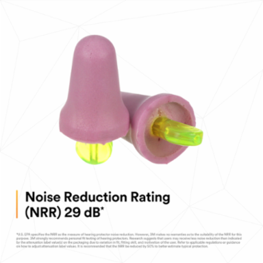 3M™ No-Touch™ Foam Earplugs P2000, Uncorded, 400 Pair/Case