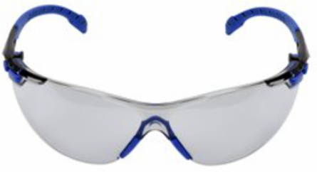 3M Solus Protective Eyewear 1000 Series S1107SGAF Blue/Black, Scotchgard Anti-fog Lens, 20EA/Case