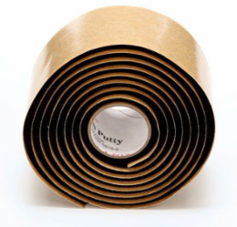 Electrical Insulation Putty, 1-1/2 Inch x 60 Inch, 125 Mil Thickness, Black