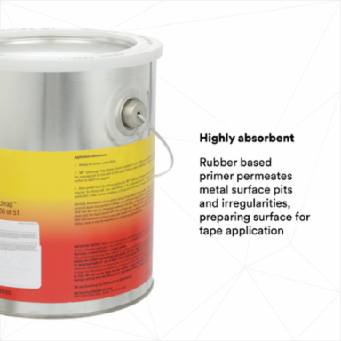 3M™ Scotchrap™ Pipe Primer, 1 gallon can, 1 gallon/container, 4 gallons/case