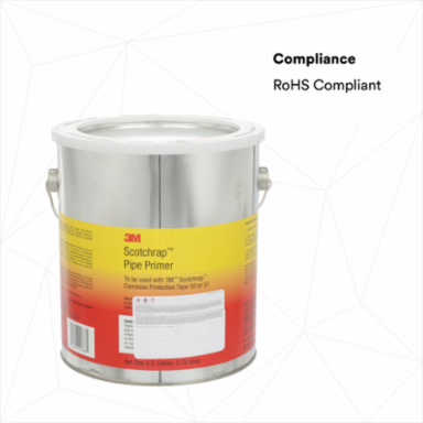 3M™ Scotchrap™ Pipe Primer, 1 gallon can, 1 gallon/container, 4 gallons/case