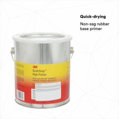 3M™ Scotchrap™ Pipe Primer, 1 gallon can, 1 gallon/container, 4 gallons/case