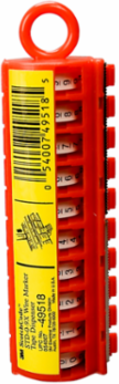 ScotchCode Wire Marker Tape Refill Roll, 0.145 Inch Max Insulation OD, Acrylic Adhesive