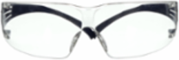 3M™ SecureFit™ 200 Series SF201SGAF-BLU, Blue Temples, Clear Scotchgard™ Anti-Fog Lens, 20 ea/Case