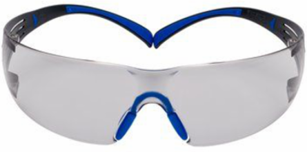 SecureFit Safety Glasses, Unisex, Gray I/O Lens, Scotchgard Anti-Fog Coating