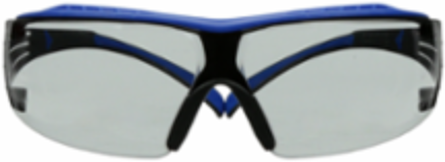 3M™ SecureFit™ 400 Series Safety Glasses SF407XSGAF-BLU, BLU/GRY, I/O GRY Scotchgard™ Anti-Fog/Anti-Scratch Lens, 20 ea/Case