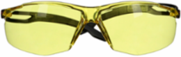 3M™ SecureFit™ 500 Series SF503SGAF-BLK, Black, Scotchgard™ Anti-Fog Coating, Amber AF-AS Lens, 20 ea/Case
