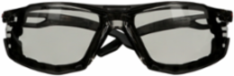 3M™ SecureFit™ 500 Series SF507SGAF-BLK-FM, Black, Scotchgard™ Anti-Fog Coating, IO Gray AF-AS Lns, Fm Gskt, 20 ea/Case