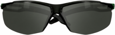 3M™ SecureFit™ 500 Series SF530AF-GRN, Black/Green, IR 3.0 Gray AF-AS Lens, 20 ea/Case