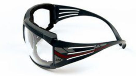 3M SecureFit Protective Eyewear SF601SGAF-FM Foam, Clear Scotchgard Anti-fog Lens, 20 EA/Case