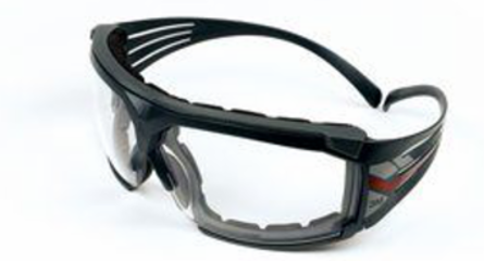 3M SecureFit Protective Eyewear SF601SGAF-FM Foam, Clear Scotchgard Anti-fog Lens, 20 EA/Case