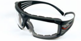 3M SecureFit Protective Eyewear SF601SGAF-FM Foam, Clear Scotchgard Anti-fog Lens, 20 EA/Case