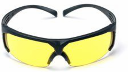 3M SecureFit Safety Glasses SF603SGAF, Amber Scotchgard Anti-fog Lens, 20 EA/Case