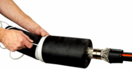 Cold Shrink Foldback Splice Jacket Kit, 15 kV, 0.95 Inch O.D., Fits 4 to 4/0 AWG
