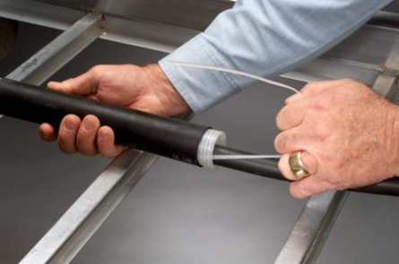 Splice Jacket Kit, 15 kV, 3.3 Inch O.D., 6 Kits per Case, Durable EPDM Rubber