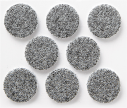 Scotch™ Heavy Duty Felt Pads 1-in Round, SP872-NA, 16-ct
