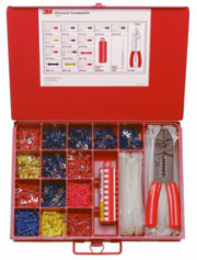 3M Scotchlok STK-1 Durable Metal Terminal Kit, Red