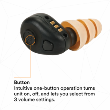 3M™ PELTOR™ Tactical Earplug TEP-100, 1 Kit EA/Case