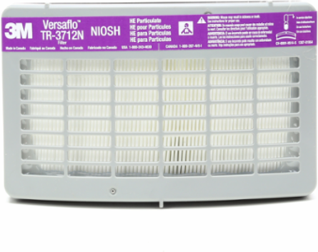 3M™ HE Filter TR-3712N, for Versaflo™ TR-300 Series PAPR 5 EA/Case