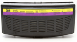 3M™ Versaflo™ Organic Vapor/Acid Gas/HEPA Cartridge TR-6530N, for TR-600/800 PAPR, 5 EA/Case