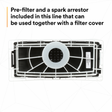 3M™ Versaflo™ High Efficiency Filter TR-6710N-5 / 37357(AAD), for TR-600 PAPR, 5 EA/Case