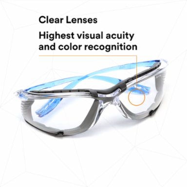 3M™ Virtua™ CCS Protective Eyewear with Foam Gasket, VC215AF Clear +1.5D Anti-Fog Lens, 20 ea/Case